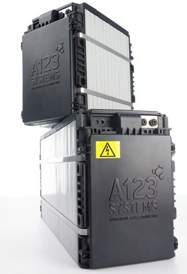 A123 AMP20 Energy Modules Designed for plug-in hybrid and electric vehicle.JPG